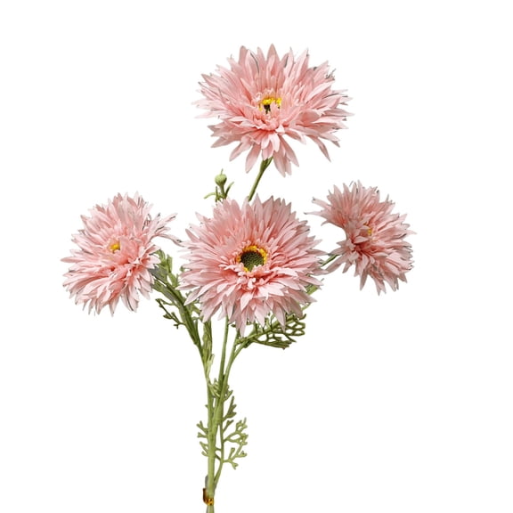 FUYPSE 2026 New Arrivals Artificial Flowers Outdoor Gerbera Flowers Artificial Stems 6 Colors Realistic Flower for Home Decor Indoor Tables Bathroom Vase Multi Color