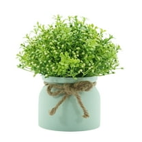 FUYPSE 2026 New Arrivals Artificial Flowers Potted Faux Planters for Indoor Decorations, Outdoor Plants Flowers for Home, Bathroom, Kitchen, Balcony, Patio, Table