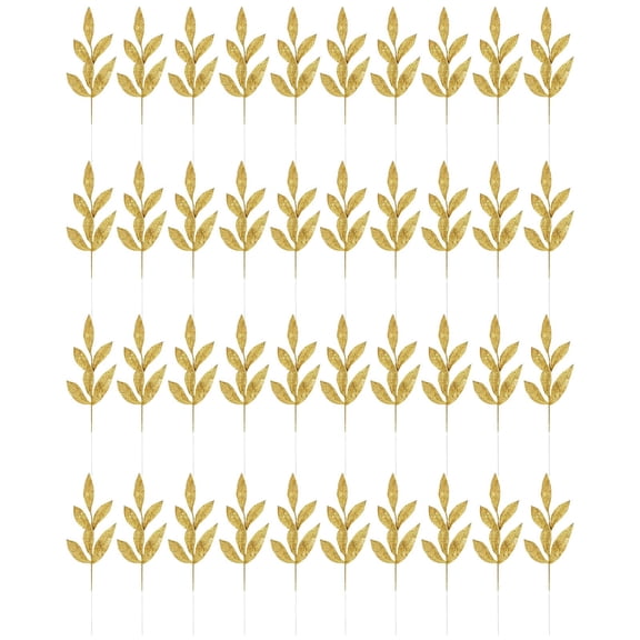 FUYPSE 2026 New Arrivals Exquisite Artificial Flower Bouquets with Golden Branches and Jade Leaves, Lifelike Floral Arrangements for Home Decor, Weddings, and Events 40 Artificial Bouquets