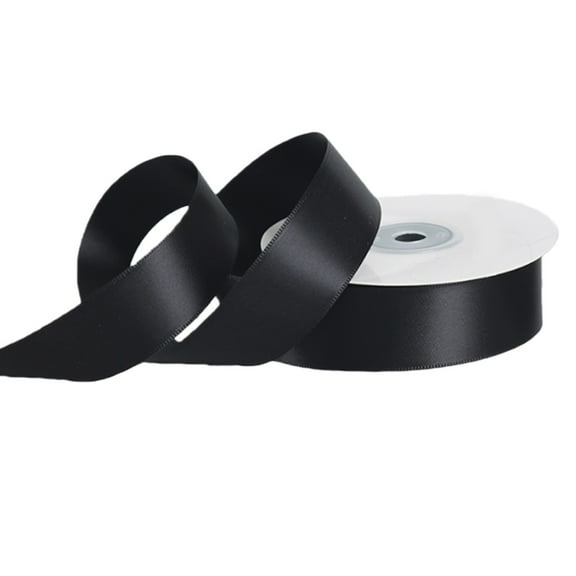 FUYPSE 2026 New Arrivals Gift Wrapping Paper Rolls Double Faced Light Baby Satin Ribbon 1” X Continuous 25 Yards Use for Bows Bouquet Wrapping Arrangement