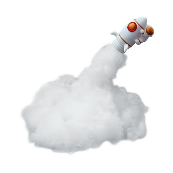 FUYPSE 2026 New Arrivals LED Colorful Clouds Astronaut Lamp with Rainbow Effect as Children's Night Ligh for Creative Birthday Gift Lamp Home Dec Led Night Light Star Projector