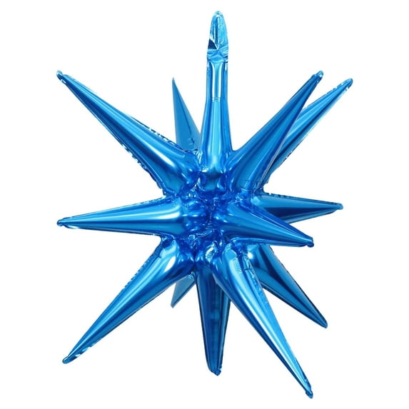 FUYPSE 2026 New Arrivals Multicolor Star Foil Balloons One-Piece Pointed Star Balloon 4D Starburst Cone Mylar Balloon Christmas Birthday Wedding Wedding Anniversary Party Supplies(Multicolor)