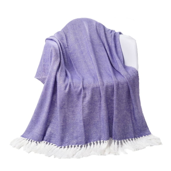 FUYPSE 2026 New Arrivals Throw Blanket Light Sofa Blanket Solid Color Conditioning Blanket Light Style Cover Blanket Nap Blanket Homestay Decoration Blanket