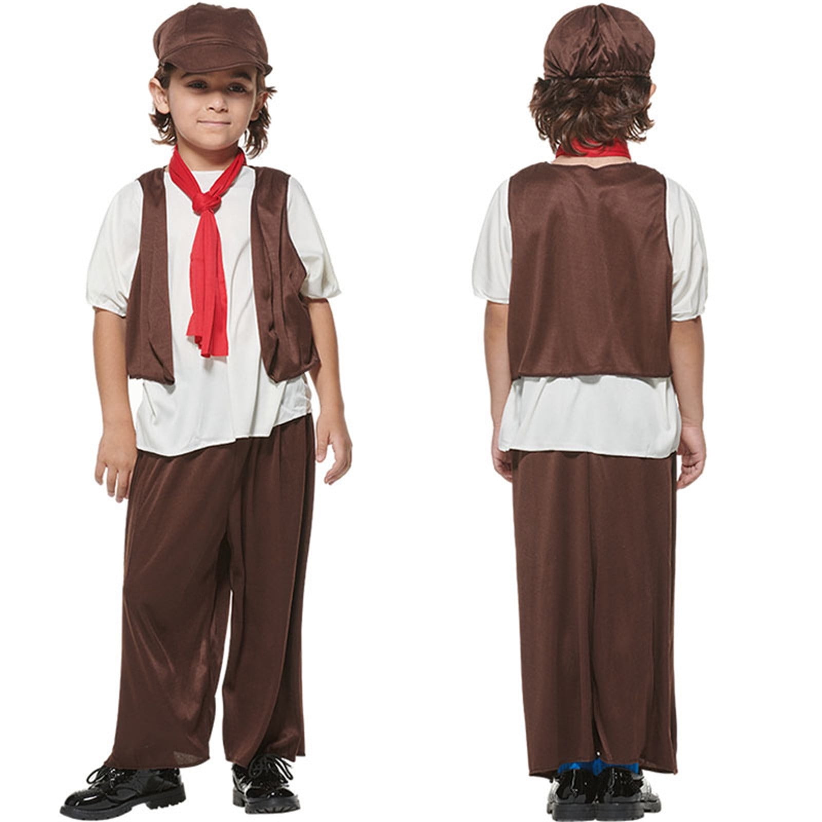 FUYUYU Boy Outfit Sets Boys Shirts Pants Hat Children Party Toddler