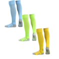 thumbnail image 1 of FUZHIQ 3 Pairs Soccer Softball Baseball Socks for Youth Kids Adult Multi-Sport Compression Knee High Socks, 10-14 Years, 1 of 4