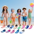 thumbnail image 1 of FUZHIQ Baby Boys and Girls Swim Water Shoes Barefoot Aqua Socks Non- for Beach Pool Toddler Kids,8.5-9 Years, 1 of 9