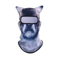 thumbnail image 1 of FUZHIQ Balaclava Ski Mask for Men Women 3D Animal Funny Print Head Cover Face Mask for Motorcycle Helmets,Dirt Bike Accessories Neck Gaiter,Bandanas, 1 of 7