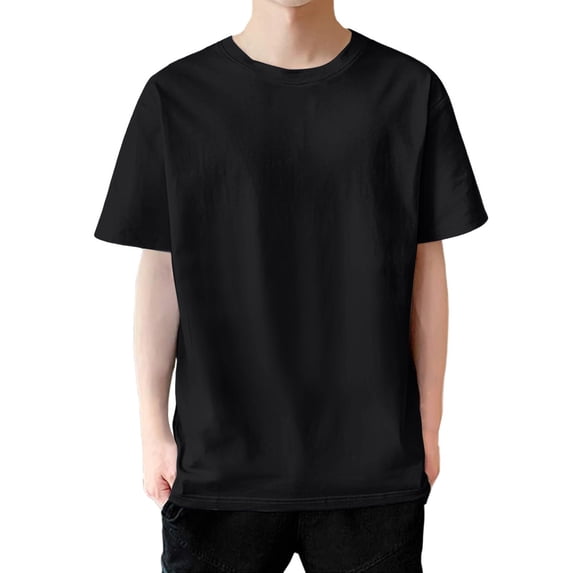 FUZHIQ Big and Tall T Shirts for Men 3xlt Classic Slim Fit Round Neck Going Out Tees Short Sleeve Performance Tee for Gym Tennis,XL