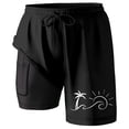 thumbnail image 1 of FUZHIQ Board Shorts Men's No Lining Slim Fit Floral Swim Trunks Quick-Dry Pool Swimming Trunks with Compression Liner Stretch Fabric Beach Shorts Bathing Suits,XXL, 1 of 5