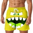 thumbnail image 1 of FUZHIQ Board Shorts Men's Swim Breathable Floral Swim Trunks Quick Dry Patriotic Swimming Trunks with Pockets Stretch Fabric Swimwear Bathing Suits,S, 1 of 5