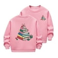 thumbnail image 1 of FUZHIQ Children's Autumn and Winter Long Sleeve and Christmas Print Casual Thick Warm Crew Neck Hoodie for Boys And Girls for 4-5 Years, 1 of 4