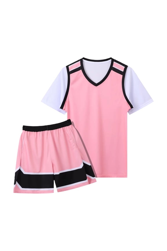 Children's football uniform set, boys and girls training short-sleeved youth team uniform for kids,3-16 Years