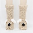 thumbnail image 1 of FUZHIQ Christmas Socks Women Christmas Fuzzy Cozy Soft Thermal Crew Socks Red Socks for Women Fuzzy Lined Warmth Cozy Indoor Wear, 1 of 4