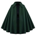 thumbnail image 1 of FUZHIQ Cloak Cape Halloween Short Cape Gothic Performance Larp, 1 of 4