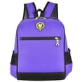 thumbnail image 1 of FUZHIQ Elementary School Backpack Bright Tone Side Storage Pockets Adjustable Straps Lightweight Bookbag for 2nd 3rd 4th 5th Grade Back to School, Purple, 1 of 3