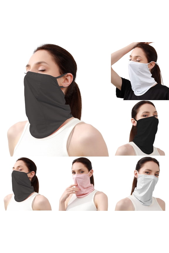 Face Cover for Sun Protection UPF 50+ UV Face Mask, UV Face Shield for Golf, Hiking Fishing & Outdoors Breathable