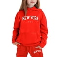 thumbnail image 1 of FUZHIQ Girls 2 Piece Outfits ,Stylish Girls Outfits Set For Casual Winter Wear Trendy Printed Hooded Sweatshirt Ensemble For Ages 1 To 9 With Easy Care Instructions,6-7 Years, 1 of 4