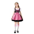 thumbnail image 1 of FUZHIQ Girls Halloween Party Fancy Outfit Bavarian Oktoberfest Traditional Dress Kids German Dirndl Dress Festival Fashion Casual Dresses, 1 of 4