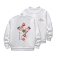 thumbnail image 1 of FUZHIQ Girls Long Sleeve Shirts Kids T-Shirt Children's Long Sleeve And Print Casual Thick Warm Round Neck Hoodie for Boys And Girls White,7-8 Years, 1 of 4