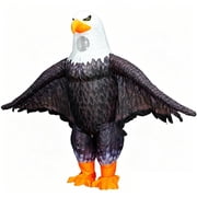 FUZHIQ Halloween Inflatable Eagle Mascot for Adult Blow up Eagle Funny Outfit