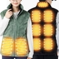 thumbnail image 1 of FUZHIQ Heated Vest Coat with Battery Pack Lightweight Heated Jacket Heated Clothing Outwear Body Warmer Winter Warm Up Women Men, 1 of 6
