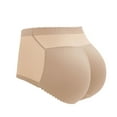 thumbnail image 1 of FUZHIQ High Waist Lifter Panties for Women Breathable Mesh Padded Underwear Seamless Enhancer Shapewear with Tummy Control Invisible Booty Lift Pads, 1 of 2