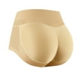 thumbnail image 1 of FUZHIQ High Waist Lifter Panties for Women Breathable Mesh Padded Underwear Seamless Enhancer Shapewear with Tummy Control Invisible Booty Lift Pads, 1 of 3