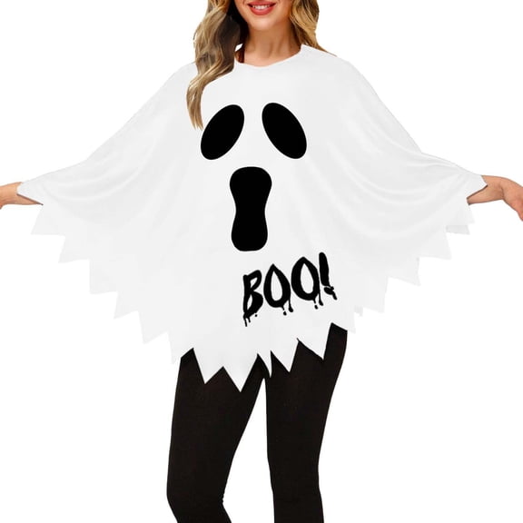 FUZHIQ Men Women Poncho Cloak for Adult Halloween Party Outfits