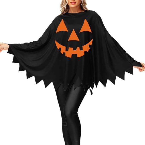 FUZHIQ Men Women Poncho Cloak for Adult Halloween Party Outfits