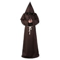 thumbnail image 1 of FUZHIQ Men & Women Tunic Hooded Robe Halloween Cos Robe Cloak Cape, 1 of 4