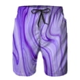 thumbnail image 1 of FUZHIQ Men's Gym Shorts 5 Inch Inseam Elastic Waistband Boxer Shorts Relaxed Fit Summer Walking Shorts Knee Length Cargo Pants,M, 1 of 1