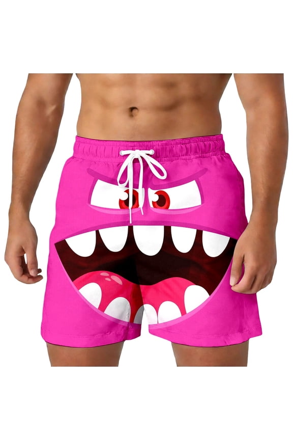 Men's Swim Trunks 9 Inch Fashion Solid Color Quick-Dry Spring Break Swim Trunks with Pockets Anti-Chafe Mens Summer Clothes,XXXXXL
