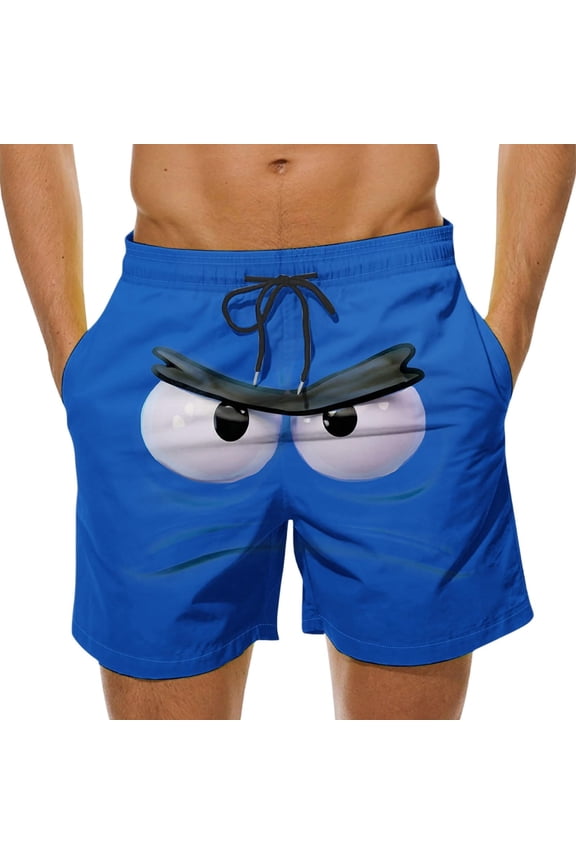 Men's Swim Trunks Long Casual Retro Tropical Print Quick-Dry Spring Break Swim Trunks with Pockets Stretch Fabric Beach Shorts Bathing Suits,XXXL