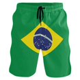 thumbnail image 1 of FUZHIQ Mens Shorts Casual 6 Inch Inseam Elastic Waist Activewear Shorts Loose Summer Walking Shorts Solid Splice Pocket,XL, 1 of 3