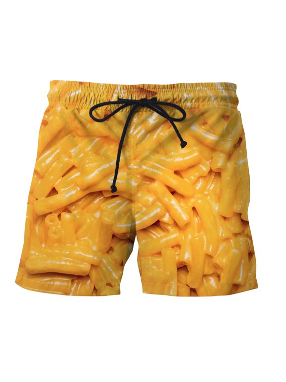 Mens Swimming Trunks Retro Athletic Funny/novelty Print Quick-Dry Spring Break Swim Trunks with Pockets Stretch Fabric Swimwear Bathing Suits,S