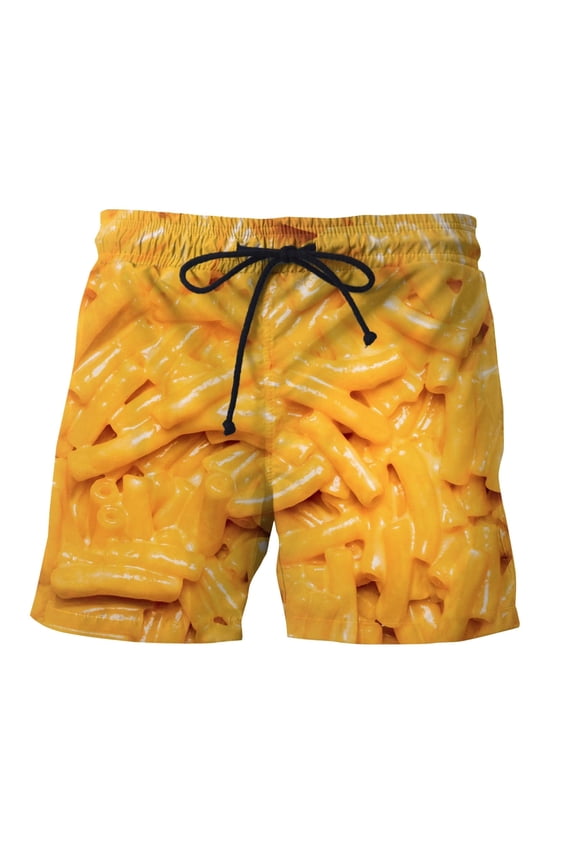 Mens Swimming Trunks Retro Athletic Funny/novelty Print Quick-Dry Spring Break Swim Trunks with Pockets Stretch Fabric Swimwear Bathing Suits,S