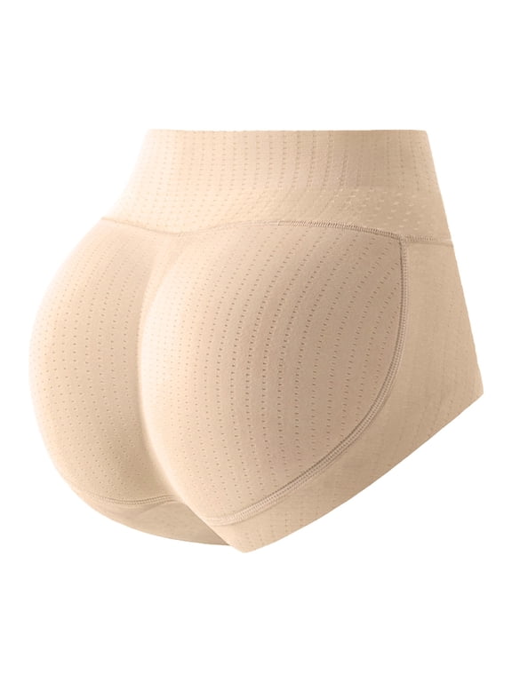 Padded Lifter Panties for Women Seamless Dip Shapewear High Waisted Booty Enhancer Underwear with Pads Comfortable Body Shaper