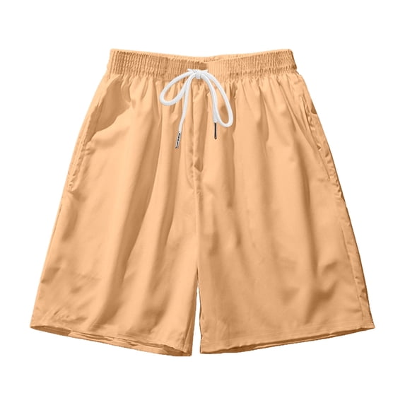 FUZHIQ Plus Size Shorts Men Casual Funny/novelty Print Quick Dry 4th Of July Swim Trunks with Pockets Anti-Chafe Mens Summer Clothes,S