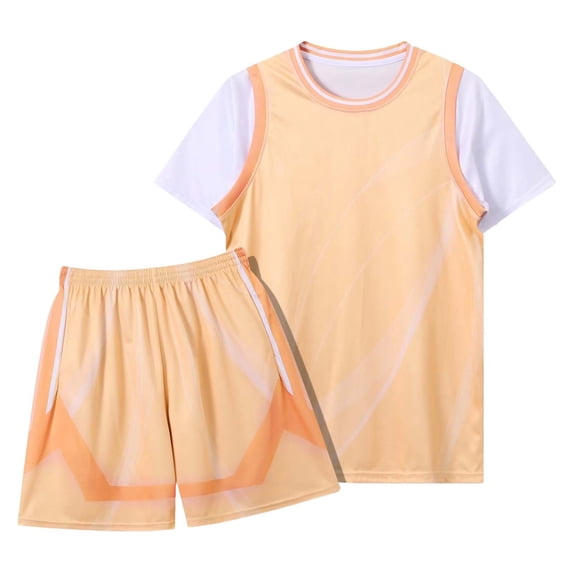 FUZHIQ Reversible Basketball Jersey for Boy– Lightweight Breathable Mesh Scrimmage Athletic Practice Sports Jersey,3-16 Years