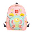 thumbnail image 1 of FUZHIQ School Backpack for 2nd 3rd 4th 5th Grade, 3D Cartoon Front Pocket Bookbag with Full Print, Lightweight Elementary School Bag, Pink, 1 of 8