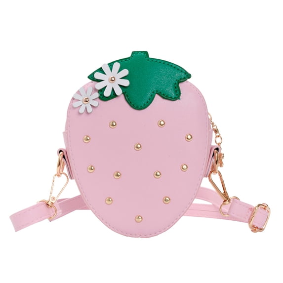 FUZHIQ School Backpacks New Shoulder Bag Cute Strawberry Mini Messenger Bag Bags