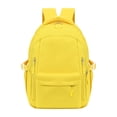 thumbnail image 1 of FUZHIQ Solid Color School Backpack for Ages 3rd 4th 5th 6th Grade Multi Side Pockets Breathable Padded Straps Simple Bookbag Elementary Back to School, 1 of 4