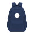 thumbnail image 1 of FUZHIQ Solid Color School Backpack for Ages 3rd 4th 5th 6th Grade Multi Side Pockets Breathable Padded Straps Simple Bookbag Elementary Back to School, 1 of 4