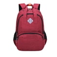 thumbnail image 1 of FUZHIQ Solid Color School Backpack for Ages 3rd 4th 5th 6th Grade Multi Compartment Top Handle Bookbag Middle School Students, 1 of 8