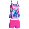 thumbnail image 1 of FUZHIQ Swimsuit for Girls 2 Piece 2t Relaxed Fit Color Block Little Girls' Swimwear Quick-Drying Two Piece Swimsuit Bathing Suit Girl Padded Beach Swimwear, 1 of 5
