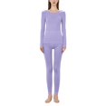 thumbnail image 1 of FUZHIQ Thermal Underwear for Women Long Johns with Lined Base Layer Women Cold Weather Top Bottom, 1 of 6