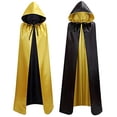 thumbnail image 1 of FUZHIQ Unisex Men Women Hooded Halloween Christmas Cloak Party Cape, 1 of 2