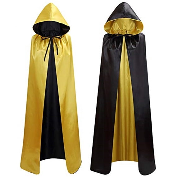 FUZHIQ Unisex Men Women Hooded Halloween Christmas Cloak Party Cape