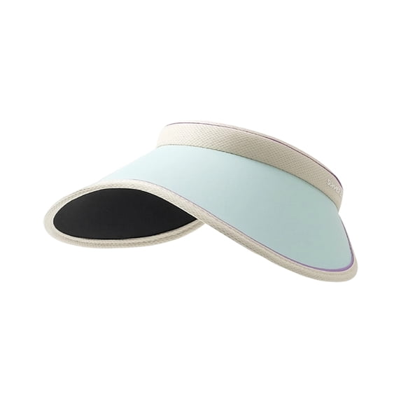 FUZHIQ Wide Brim Sun Visor Hat for Women, UPF 50+ UV Protection Ice Silk Cool Cap, Adjustable Full Face Shade Hat for Summer Cycling Commute Beach Vacation Outdoor