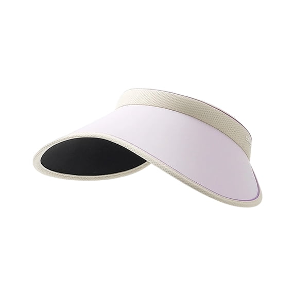 FUZHIQ Wide Brim Sun Visor Hat for Women, UPF 50+ UV Protection Ice Silk Cool Cap, Adjustable Full Face Shade Hat for Summer Cycling Commute Beach Vacation Outdoor